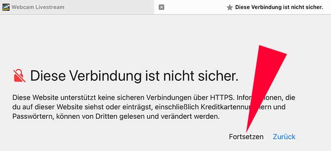 nicht sicher